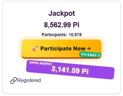 Pi Lottery Flicker
